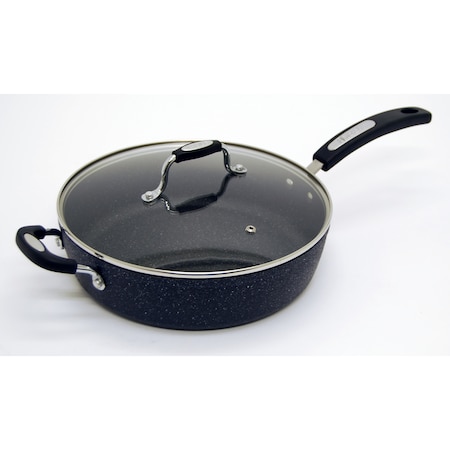 Starfrit Starfrit The Rock Aluminum Fry Pan 11 in. Black 0607050020000